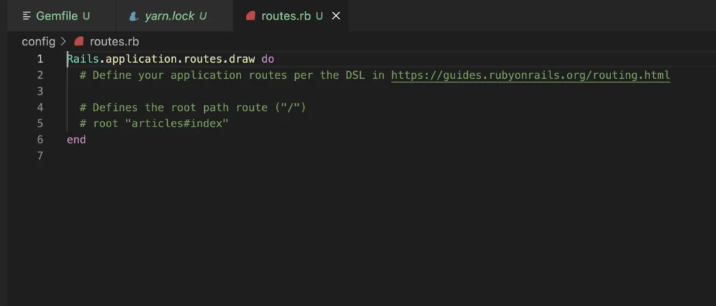 routes rails 