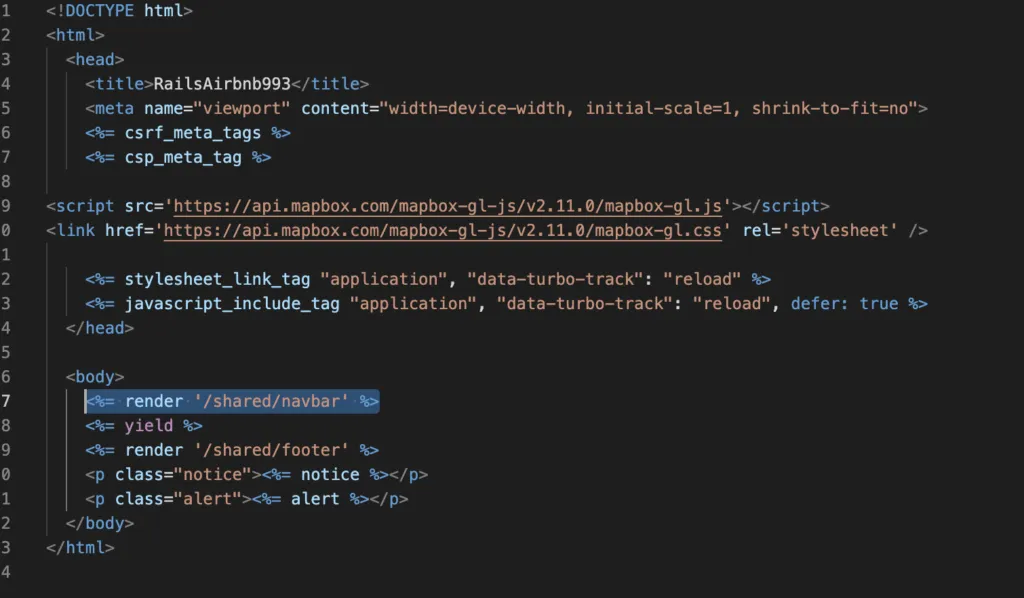 appeler une partial rails