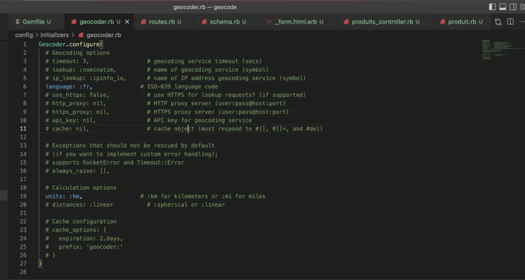 geocoder config